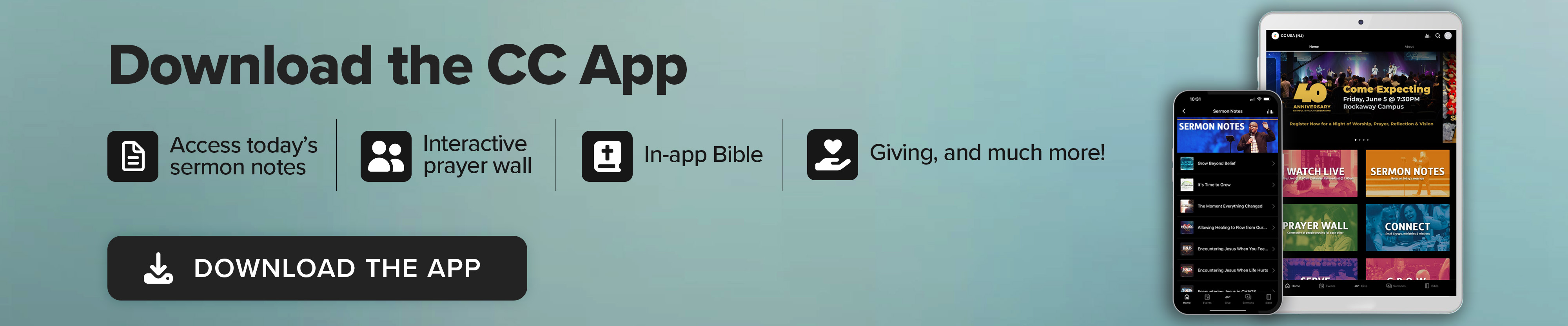 Download the CC App